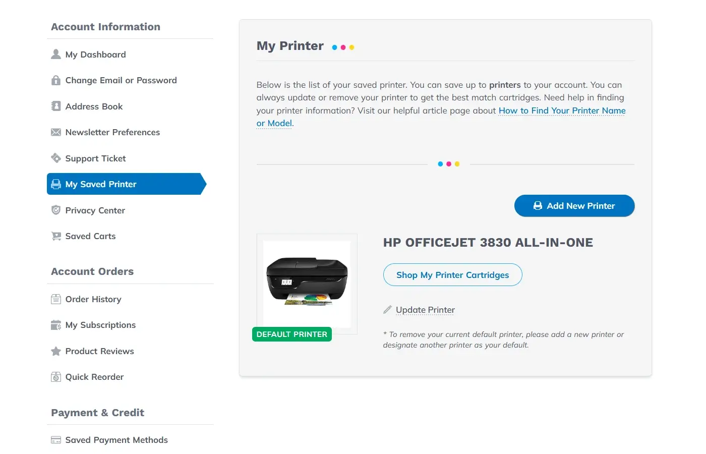 My Printer - Custom Module